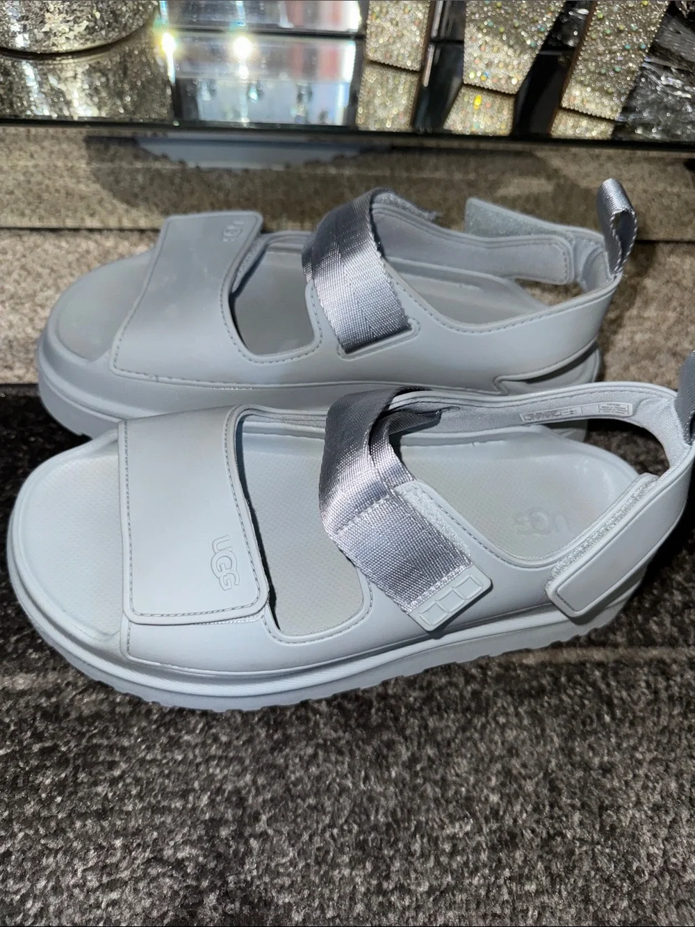UGG Light Blue  Sandals with  Straps